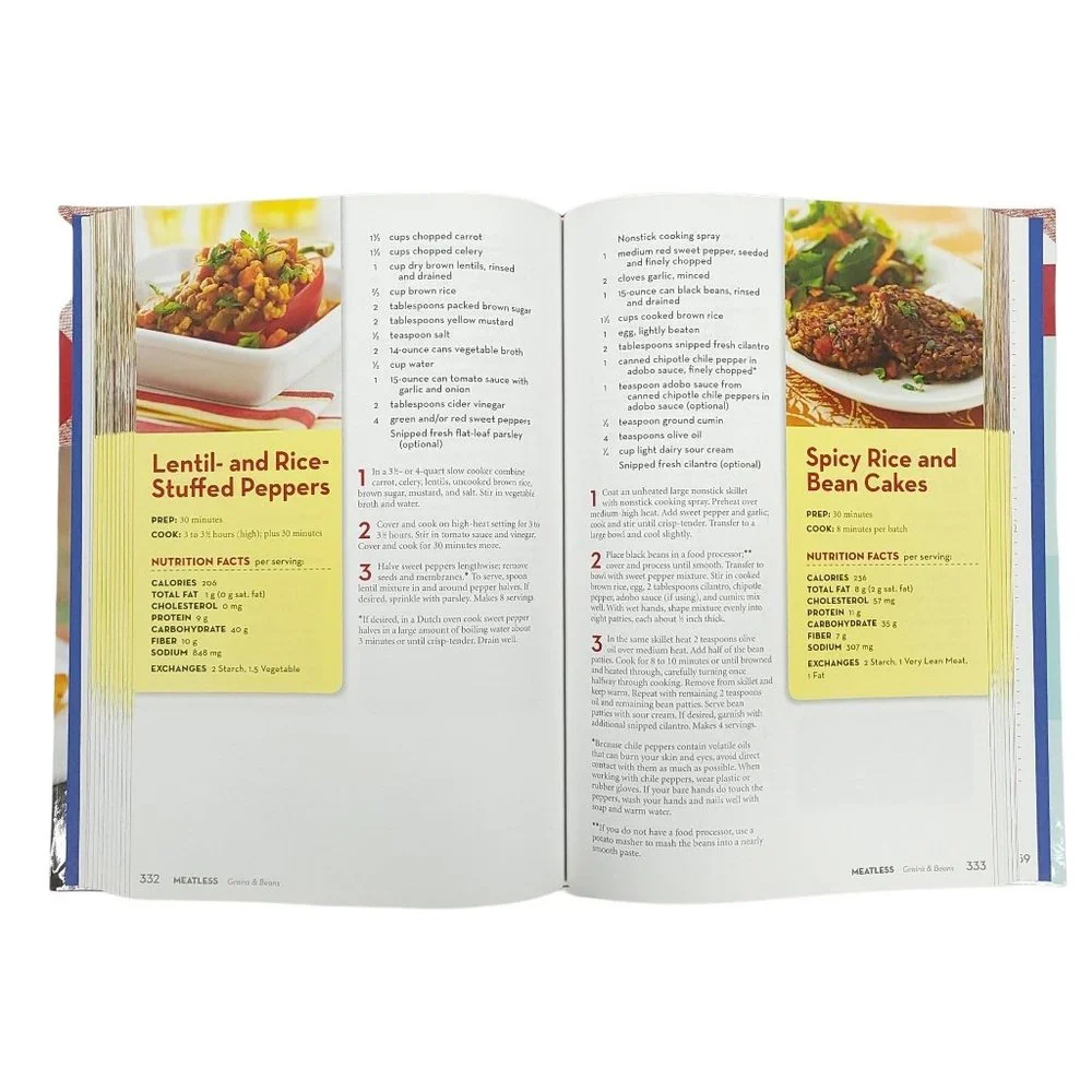 Better Homes And Gardens Eat Well Lose Weight 2008 Hardcover Cookbook Recipes